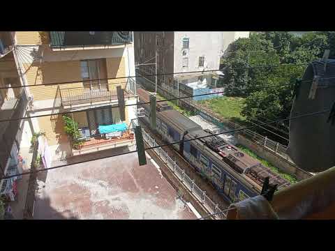 Il transito di un E82 "ET.400" visto dall'alto