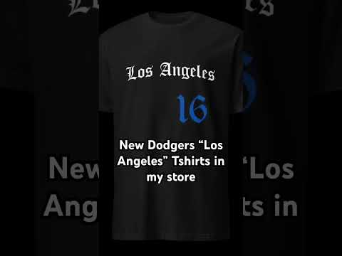 New “Gothic Los Angeles” Tshirts in the GabeR83Store in my link bio