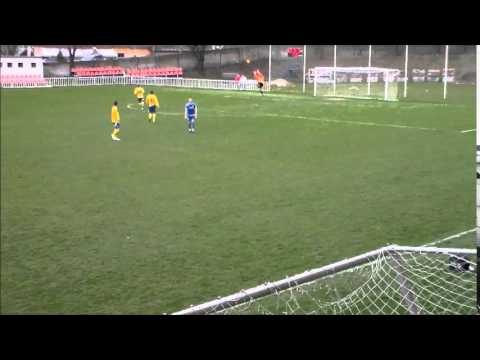 Peter Drgoňa - zákrok zápasu (Močenok - Nevidzany 0:6, 13.3.2016