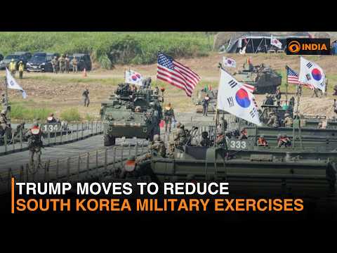 Trump Orders Major Cut to US-South Korea Military Drills
