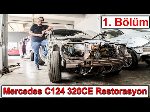 Mercedes C124 320CE<br>Restorasyon - 1. Bölüm