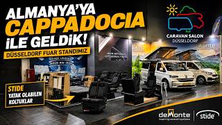 Almanya’ya Cappadocia Karavanla ile Geldik! Düsseldorf Demonte Karavan