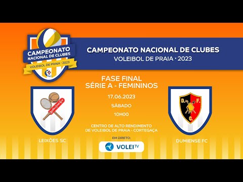 LEIXÕES SC vs DUMIENSE FC - CN DE CLUBES DE VOLEIBOL DE PRAIA 2023