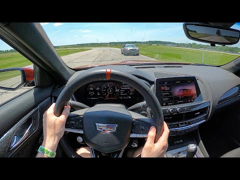 2022 Cadillac CT5 V Blackwing - POV Track Drive (Gingerman Raceway)