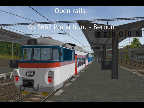 Open rails #1 Praha hl.n. - Beroun Os 5682 s žabotlamem