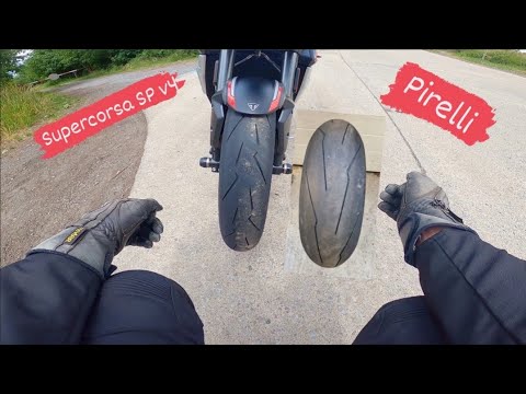 Triumph Street Triple RS | Neuer Pirelli Supercorsa SP V4 kurz einfahren