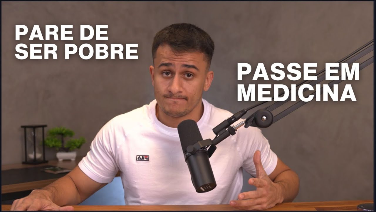 DEZ dicas pra quem é POBRE e quer MEDICINA