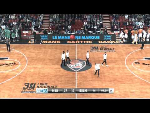 Darrin Dorsey #10 of Le Portel vs. Le Mans full game France Pro A