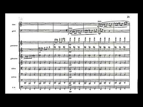 Tcherepnin Symphony 1 - With Score