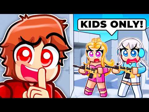 I Snuck Into a KIDS ONLY Rivals Server...