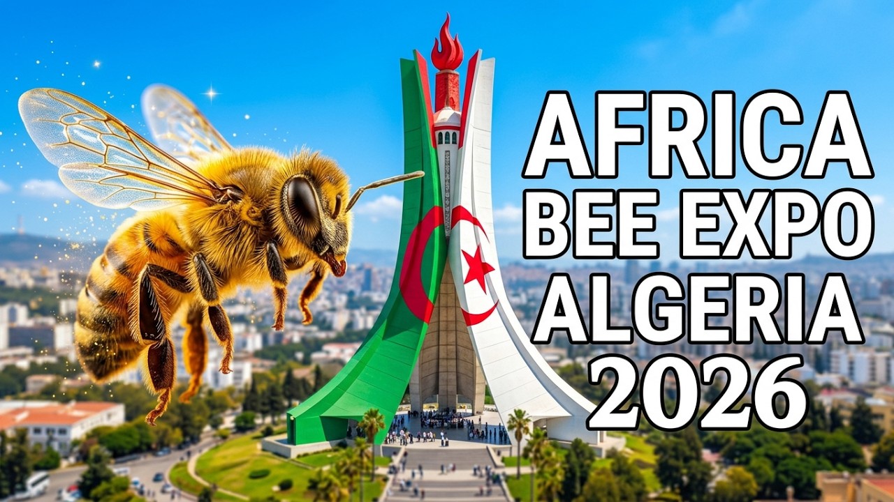 طريقة التسجيل في المؤتمر الدولي لتربية النحل الجزائر مسابقة العسل 2026 africa bee ex
