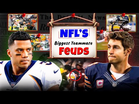 NFL Teammates Who HATED Each Other  The Most Violent Feuds Ever