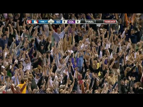 One of the Greatest Games in Sports History [Rockies vs. Padres - 2007 NL Wild Card Tiebreaker Game)