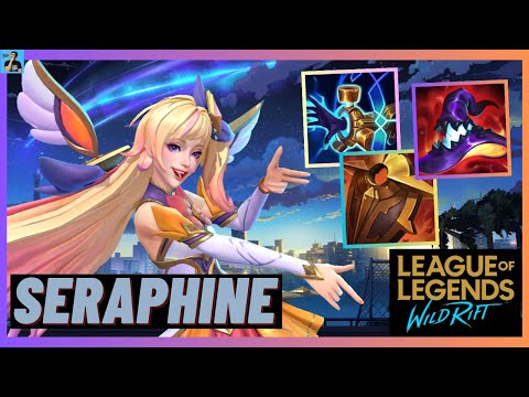 Seraphine "HARD CARRY LEVEL" Gameplay | Seraphine Gameplay Items and Runes | Seraphine Wild Rift