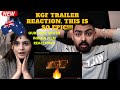 KGF TRAILER Reaction By An Australian Couple Yash Srinidhi Hindi EPIC SOUTH INDIAN Film