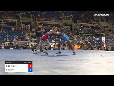 126 Lbs Cons Semis Derrick Cardinal Minnesota Vs Kyren Butler Ohio
