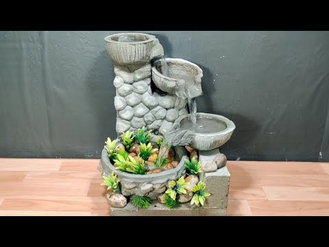 Step by Step Guide : How to Build a Cement Fountain