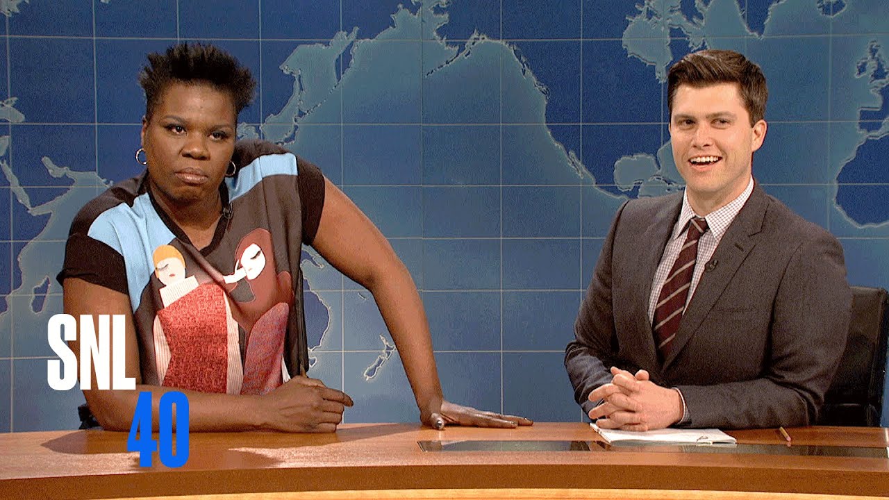 Weekend Update: Leslie Jones on Crazy Bitches - SNL - YouTube