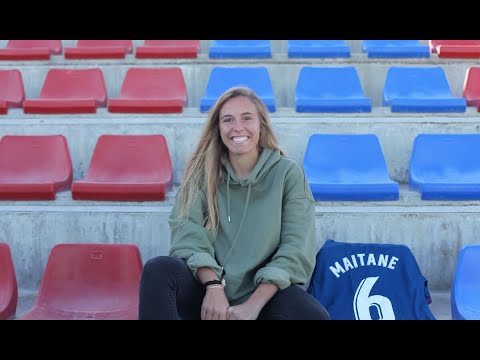 MAITANE LOPEZ FUTBOLISTA LEVANTE UD EN VISIBLES DE VISIBILITAS Y UCH CEU