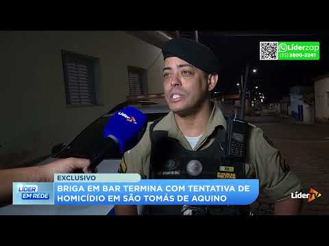 Briga em bar termina com homem baleado