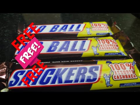 Free Snickers😍 | 100% cashback on snickers | crunchyteamz