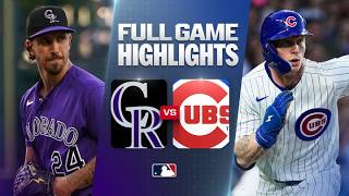ROCKIES vs. CUBS Game Highlights (6/15/26) | MLB Highlights