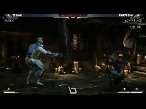Next Level Battle Circuit 120 - MKX - TS Sabin (Raiden) vs RM KPB Grief (Sonya Blade)