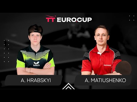 19:15 Andrii Hrabskyi - Andrii Matiushenko 28.10.2023 TT Euro.Cup Ukraine Master. TABLE 3