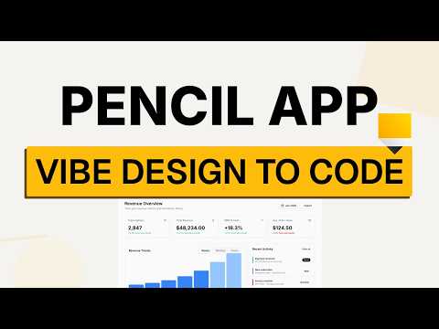 I Finally Found an AI Design Tool I Like (Pencil App)