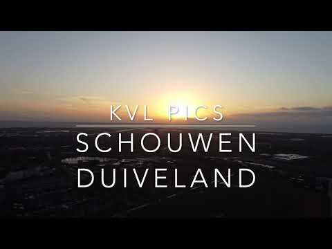 Drone film Schouwen Duiveland