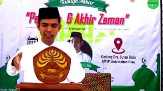 Download lagu Ceramah Lucu dan Kocak  - Pemuda Akhir Zaman - Ustadz Abdul Somad (Pasti Ngakak) Bagian  4 mp3