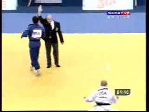 Tiago Camilo (BRA) vs Rick Hawn (EUA) Judo Pan 2007