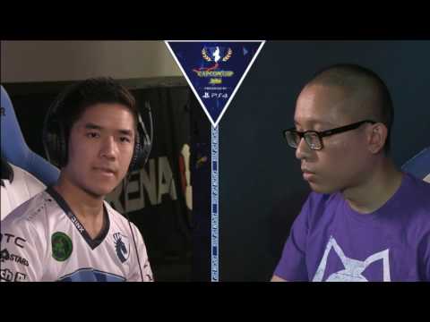 Street Fighter V Capcom Cup 2016   Day 1 Liquid Nuckledu VS Winterfox Samurai