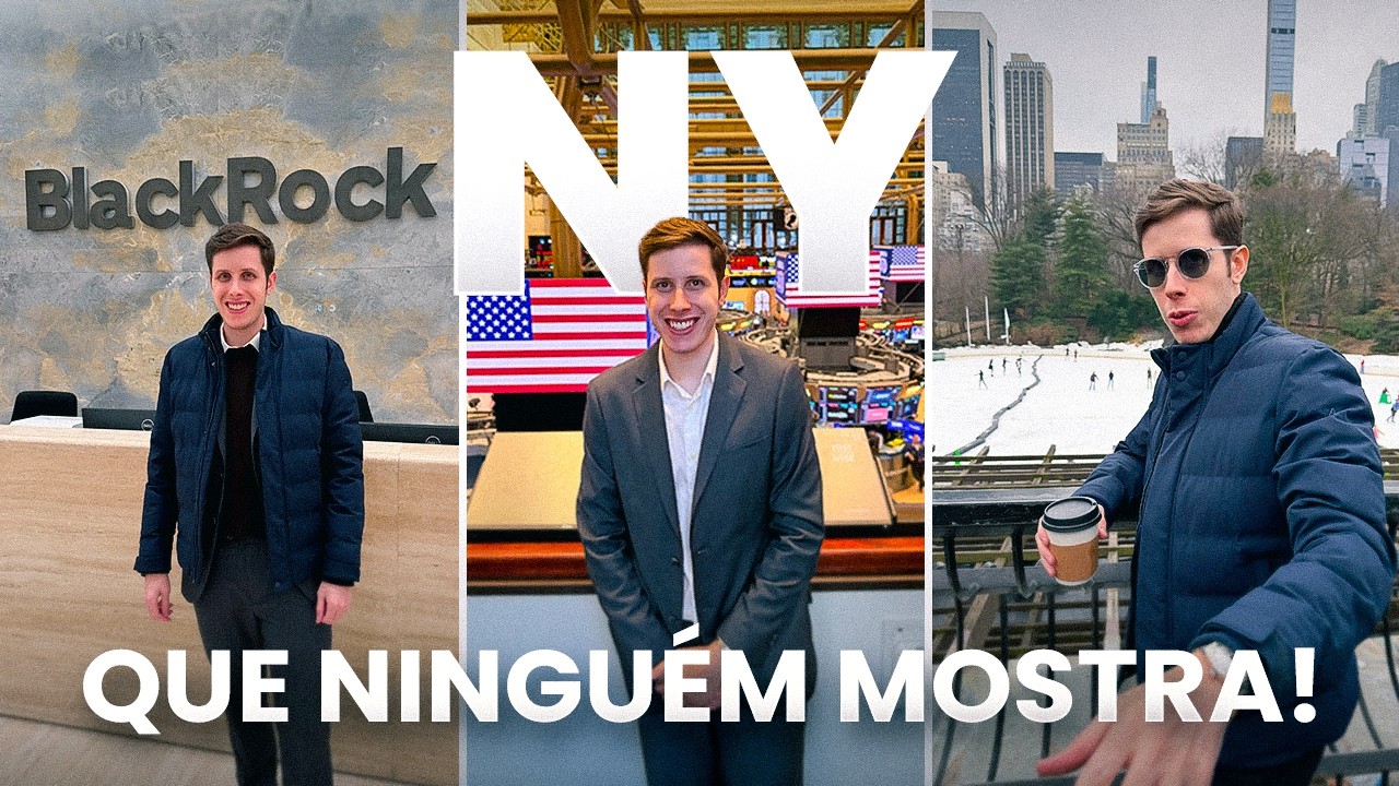 Fui para NY visitar a Bolsa da NYSE - Exclusivo! 🇺🇸