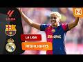 WAT EEN WEDSTRIJD HEERLIJKE EL CLÁSICO GAAT ALLE KANTEN OP Barça Vs Real La Liga 2024 25