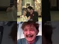 Pedro Pascal Crying "Cousing let's go bowling"
