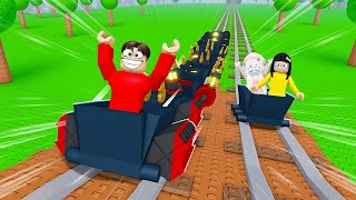 Download lagu Yuta Mio and Baby Celine Build the World's Fastest Train | ROBLOX mp3