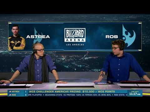 Astrea vs Rob PvP - Group A - WCS Challenger NA Season 3 - StarCraft II