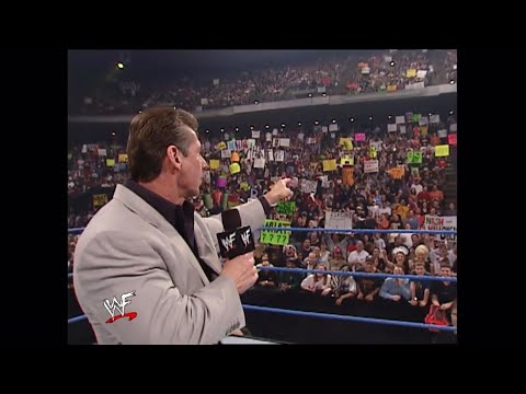 Vince McMahon Gets Mad At The Stone Cold Steve Austin What Chant Damn it Stop It