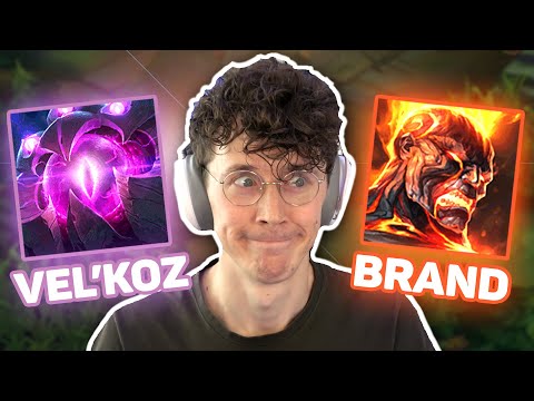 VEL'KOZ & BRAND Bot Lane Combo - League of Legends - Sp4zie & CG