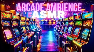 ARCADE AMBIENCE ASMR - 1 HOUR | Step Into the 90s