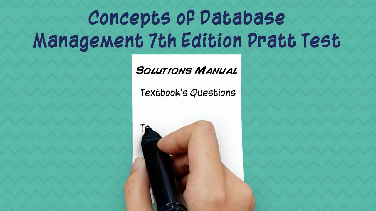 Concepts of Database Management 7th Edition by Pratt Test Bank
