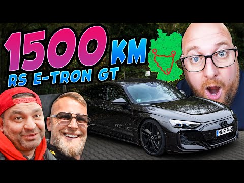 Der 1500 KM ROADTRIP! - Audi RS e-tron GT - Wo liegen die SCHWACHSTELLEN?!