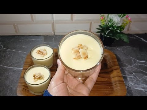 عندك تفاحة 🍎 ونصف لتر حليب حضري  تحلية سهلة وسريعة التحضير بمذاق ولا اروع👌💜✌️🌺