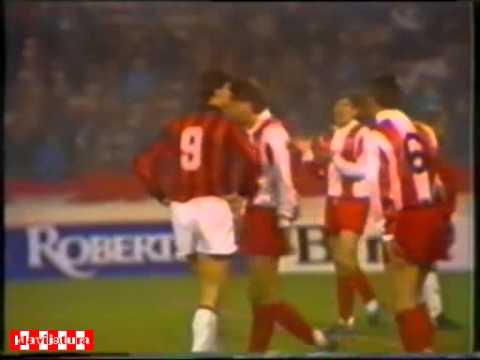 Crvena zvezda - Milan. EC-1988/89 (1-1, pen)