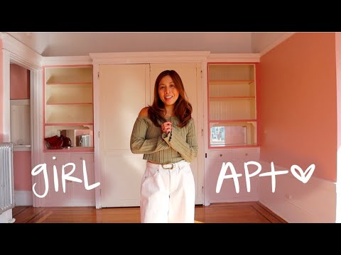 EMPTY Pink Studio Apartment Tour 🌸 | San Francisco, 475 SF
