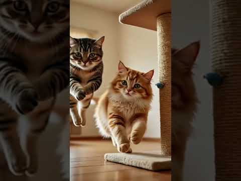 🤗 #shortai #shortanime #shorts #cat #catvideos #cats #aivideo #ai