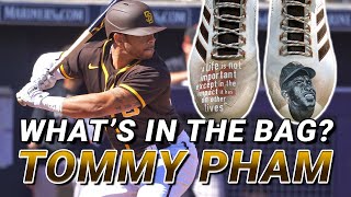Tommy Pham, San Diego Padres, Shows Us What's in his Baseball Bag