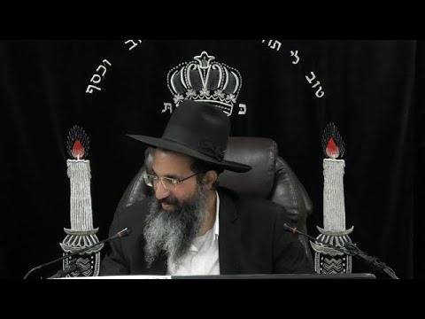 שליח ציבור בימים נוראים (ובכלל) | הרב שי עובד | חמישי - פרשת כי תבוא - תשפה