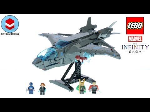 Vidéo LEGO Marvel 76248 : Le Quinjet des Avengers